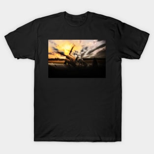 Spitfire Sunset Silhouette T-Shirt